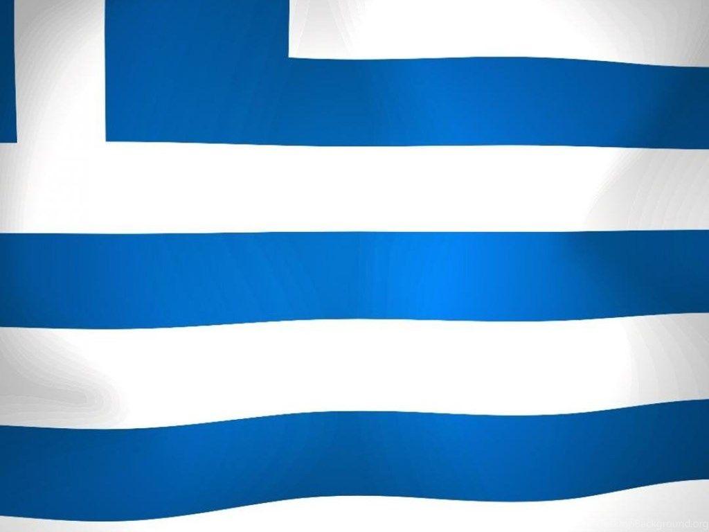Light Blue Flags Greece Greek Flag Wallpapers Desk 4K Backgrounds