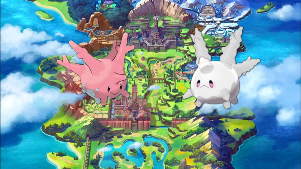 Pokemon Sword and Shield’s New Bleached Form Corsola Is an