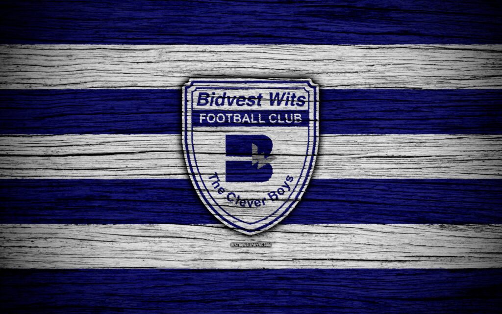 Download wallpapers FC Bidvest Wits, k, wooden texture, South
