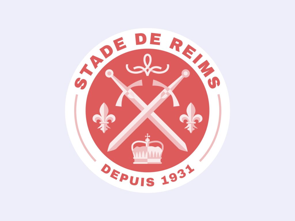 Stade de Reims Crest by Robert Berge