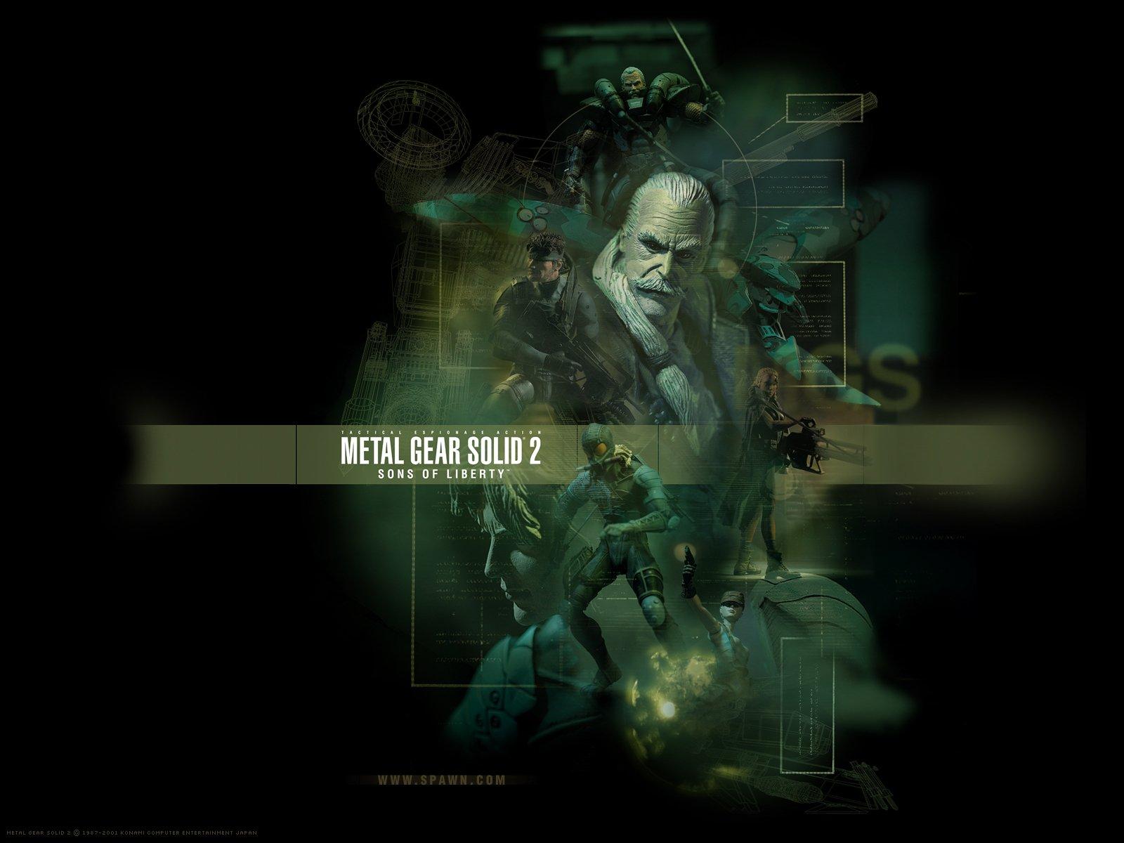 Metal Gear Solid Sons of Liberty 2K Wallpapers