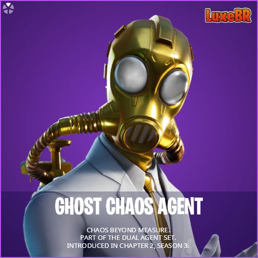 Ghost Chaos Agent Fortnite wallpapers