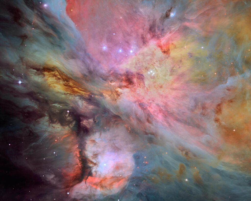 Picture Nebulae in space Orion Nebula Messier , M