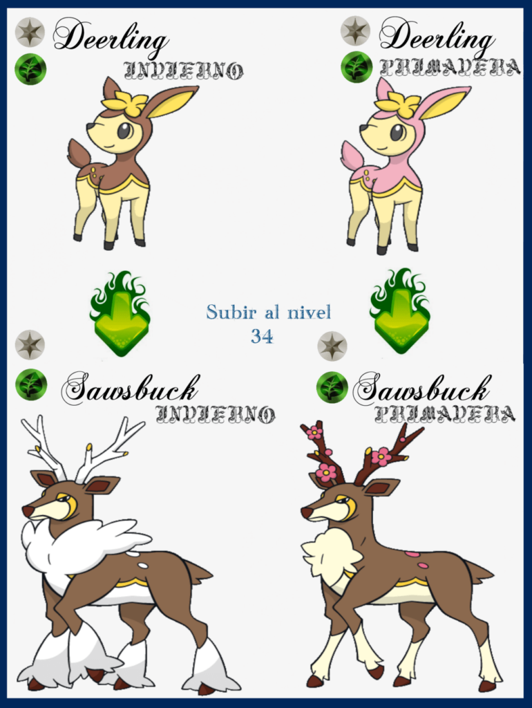 Deerling Evoluciones by Maxconnery