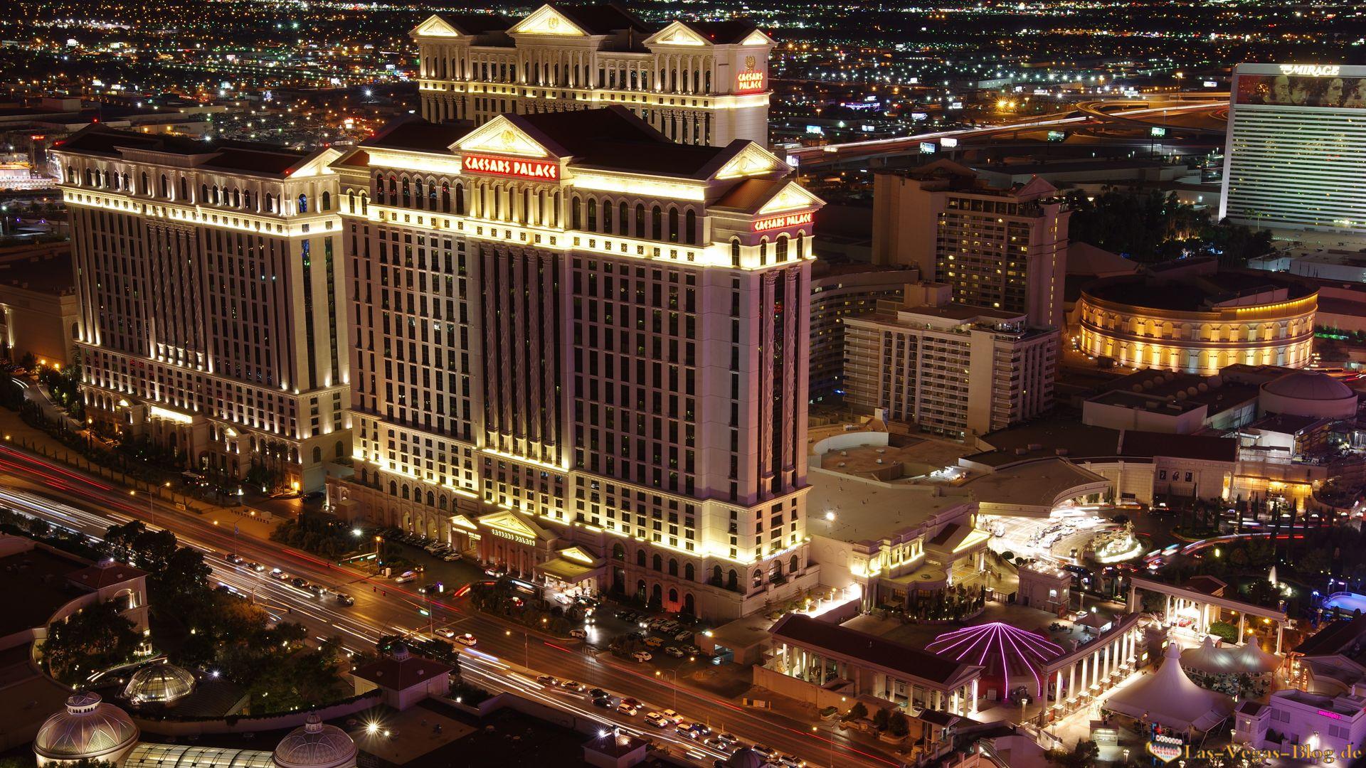 Las Vegas Strip Caesars Palace 2K Wallpapers