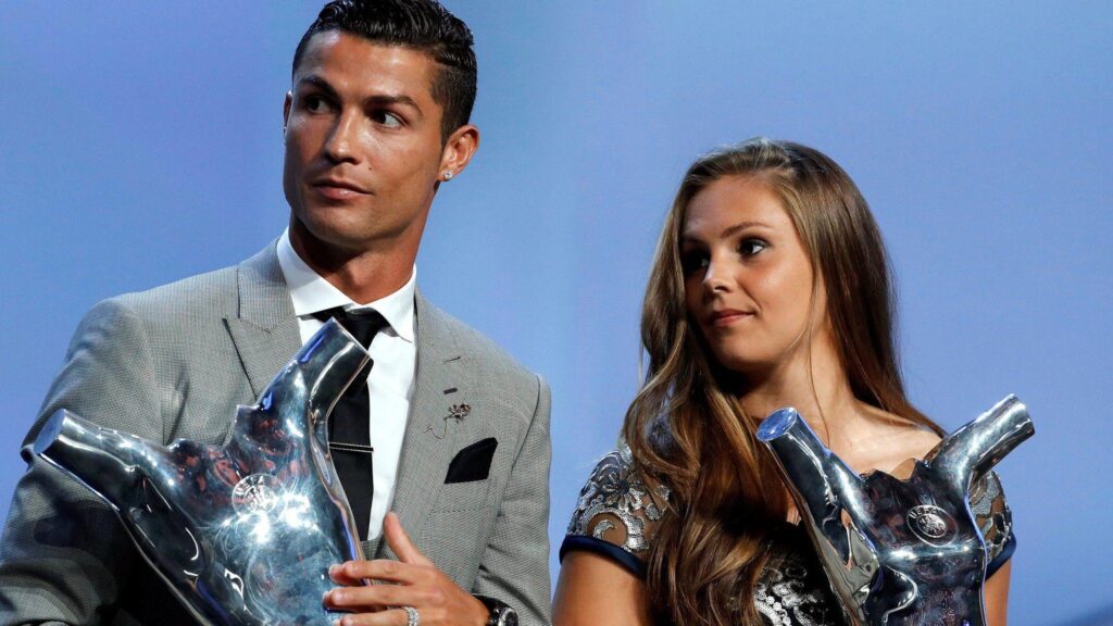 Uefa Player of the Year Cristiano Ronaldo and Lieke Martens win