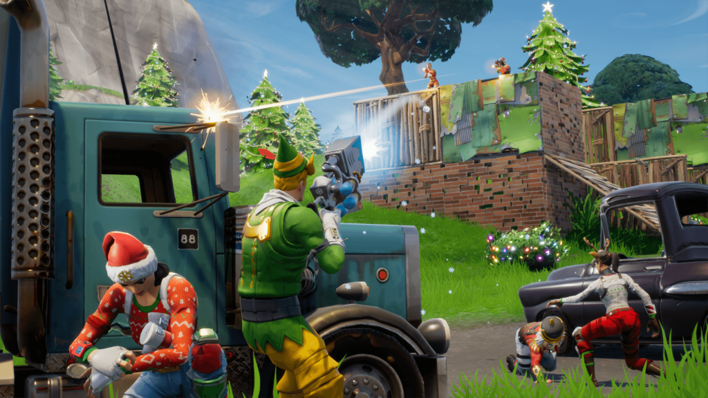 Fortnite Battle Royale gets a Battle Pass and holiday themed winter