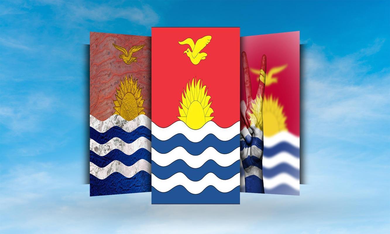 Kiribati Flag Wallpapers for Android