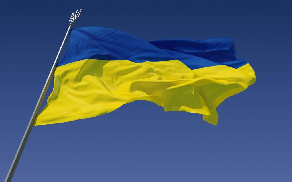 Daily Wallpaper Ukrainian Flag