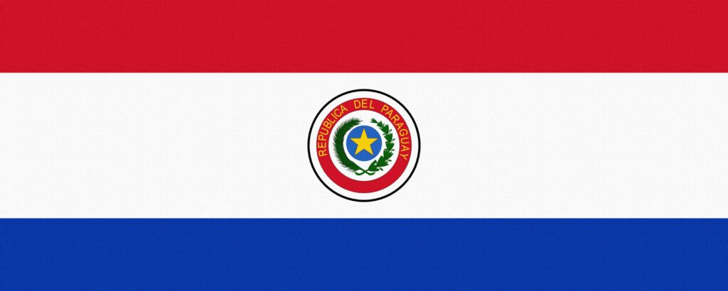 Download wallpapers paraguay, flag, line ultrawide monitor