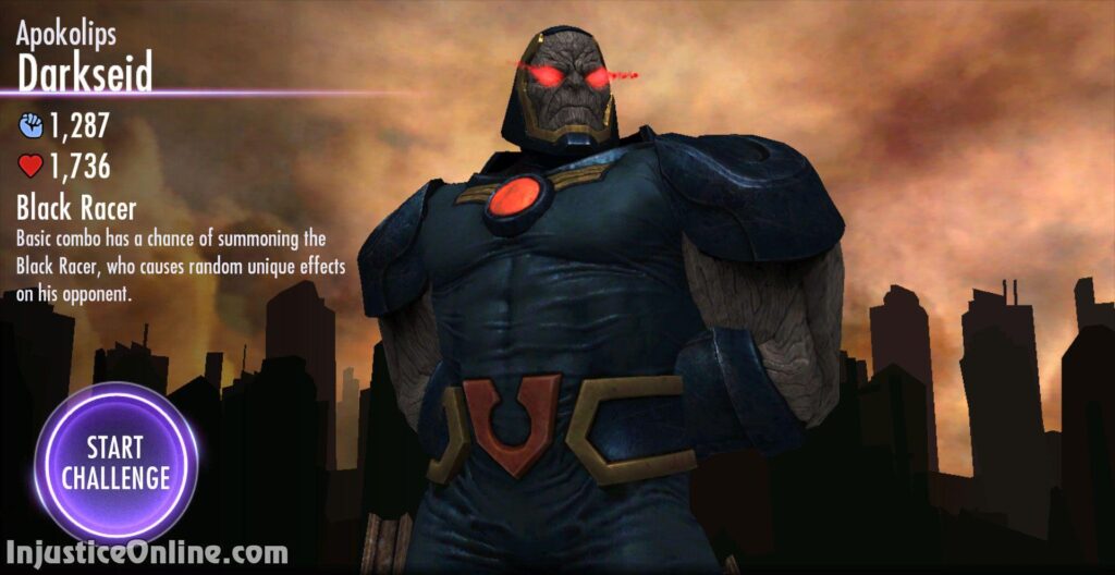 Darkseid Leaked For Injustice By US PSStore