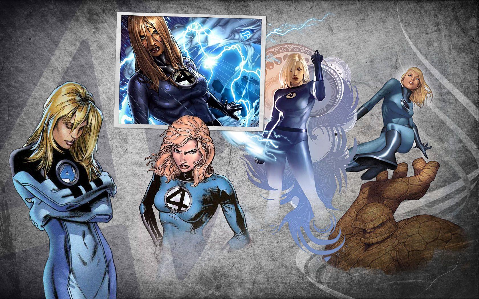 Invisible Woman Comic Wallpapers
