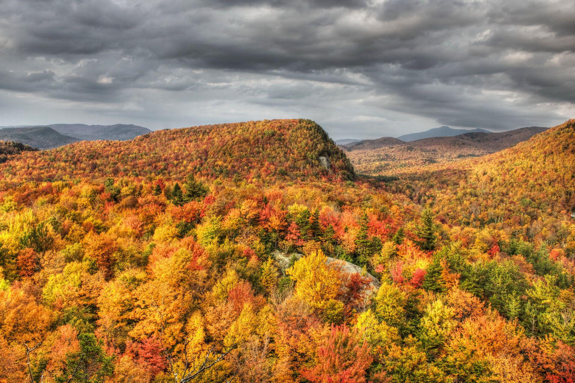 Vermont Nature Autumn Forests Seasons