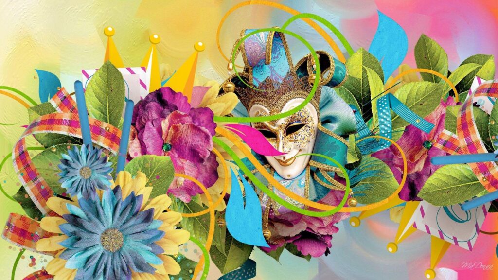 Flower Carnival Colorful New Orleans Flowers Celebrate Brazil