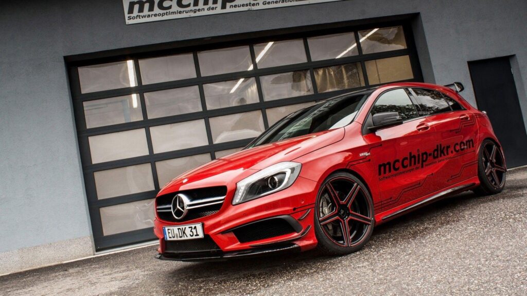 Car, Mercedes Benz, GLA AMG, Red Cars Wallpapers 2K | Desk 4K and