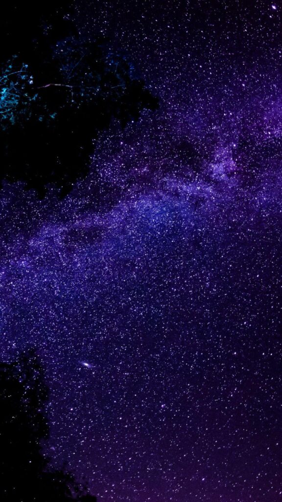 Download Wallpapers Milky way, Stars, Night, Sky, Space