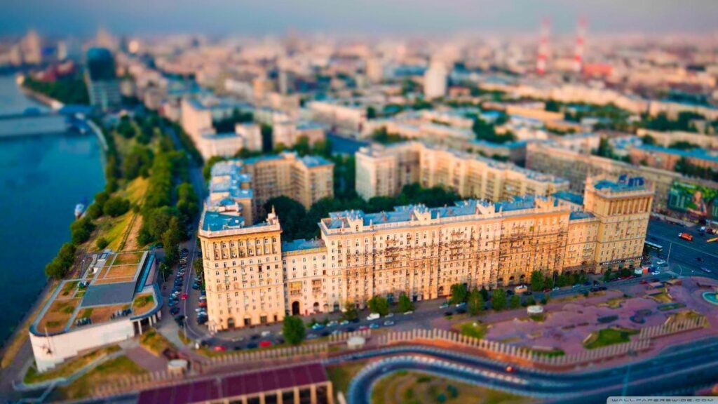 Aerial View Of Moscow 2K desk 4K wallpapers High Definition