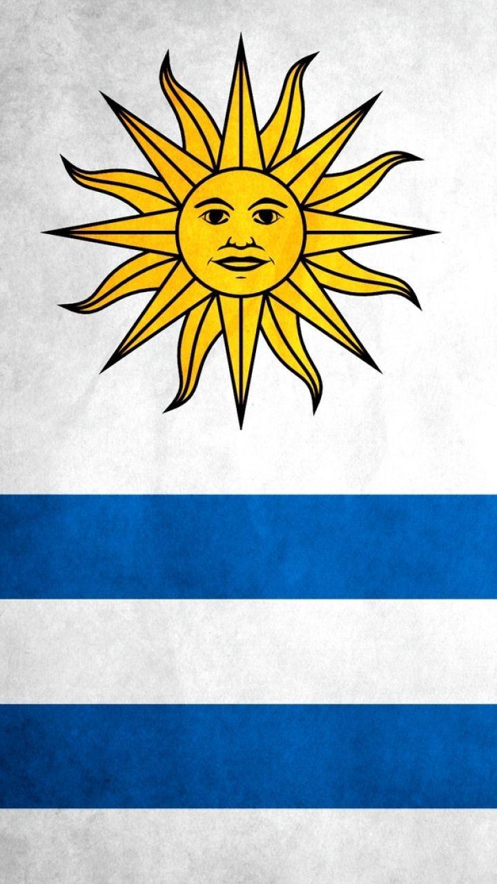 Download Wallpapers Uruguay, Flag, Symbol, Band Samsung