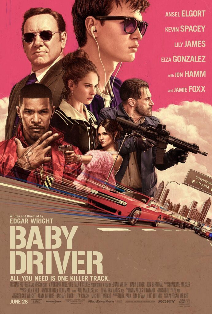 Baby Driver Movie Posters