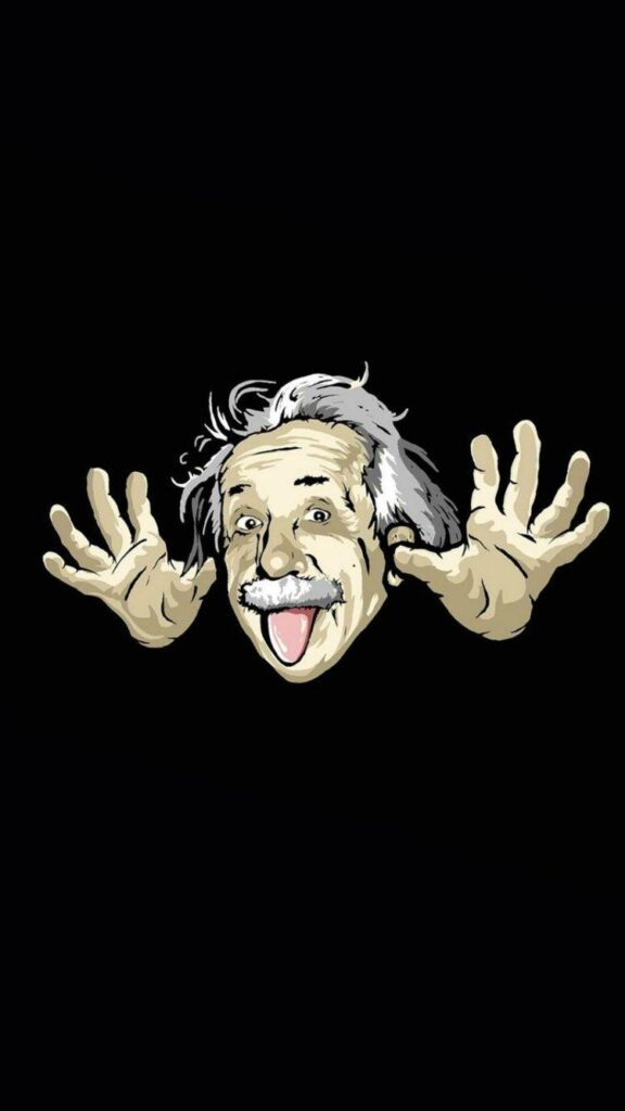 Albert Einstein x Home Screen Wallpapers available for free