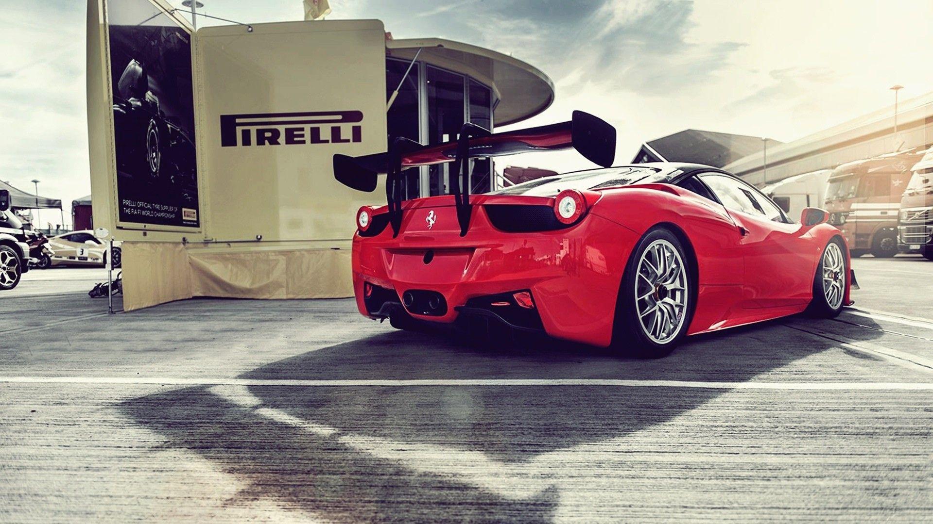 Red Ferrari Wallpapers  – Full HD