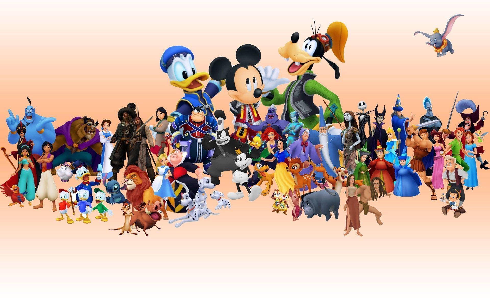 Walt Disney Characters Pictures 2K Wallpapers