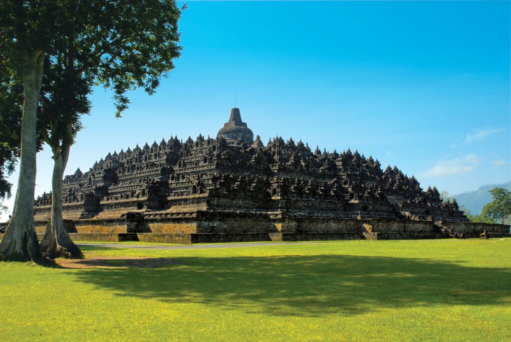 Borobudur Temple With a Beautiful View Photo Picture 2K Wallpapers