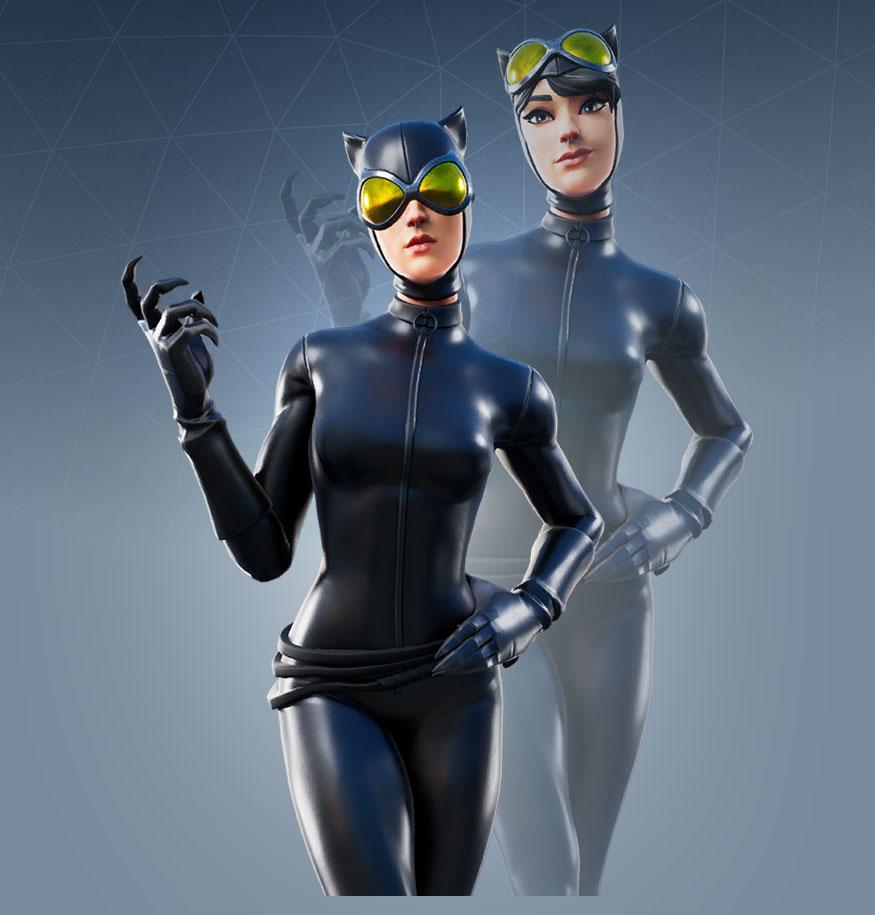 Catwoman Comic Book Outfit Fortnite wallpapers