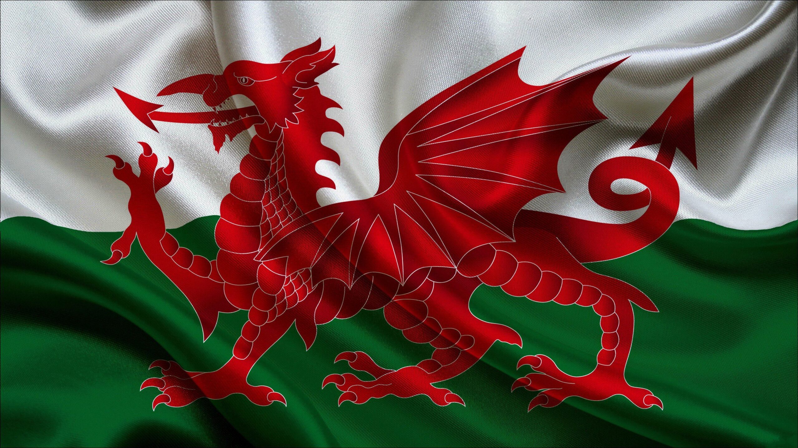 Wales, Flag, Dragon Wallpapers 2K | Desk 4K and Mobile Backgrounds