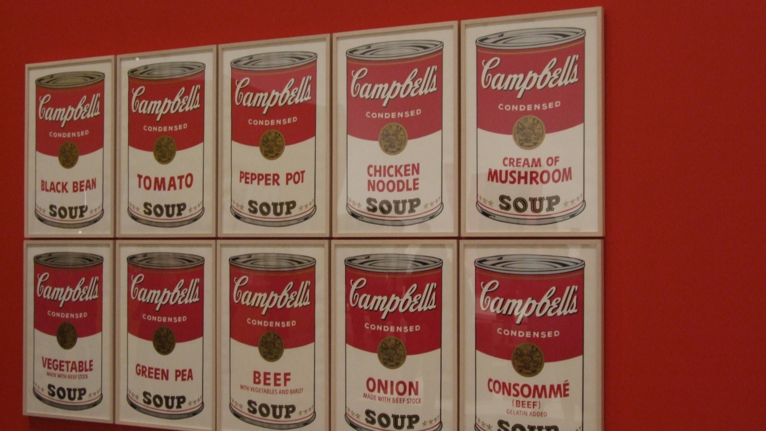 American Artist, Andy Warhol Campbells Soup Poster, Arts