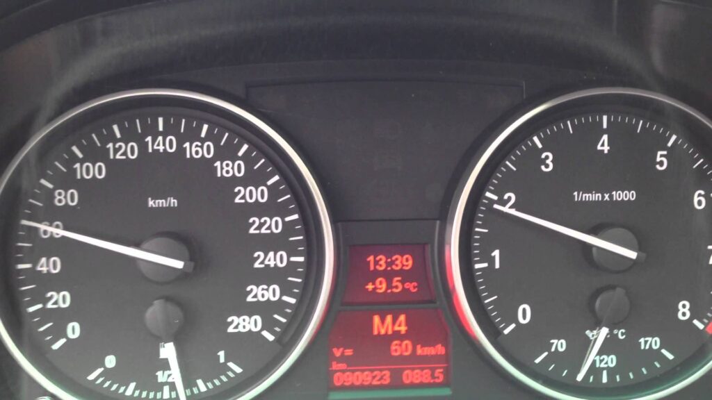 BMW N i Digital Speedometer