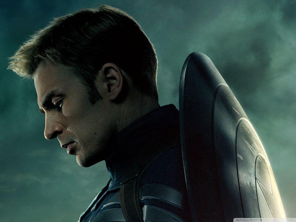 Captain America The Winter Soldier Chris Evans 2K desktop