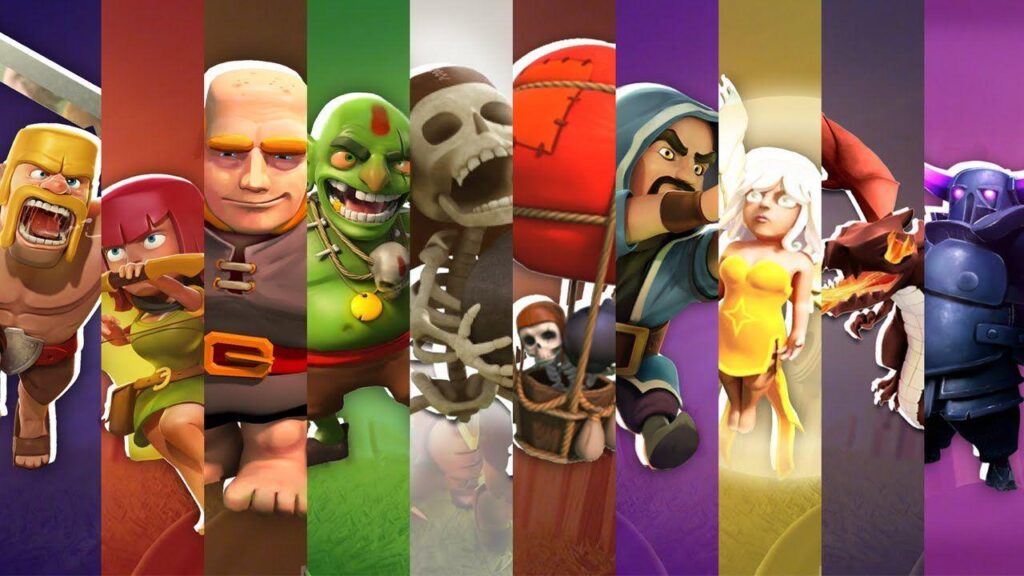 Clash of Clans Art CHARACTER PACK Wallpapers HD