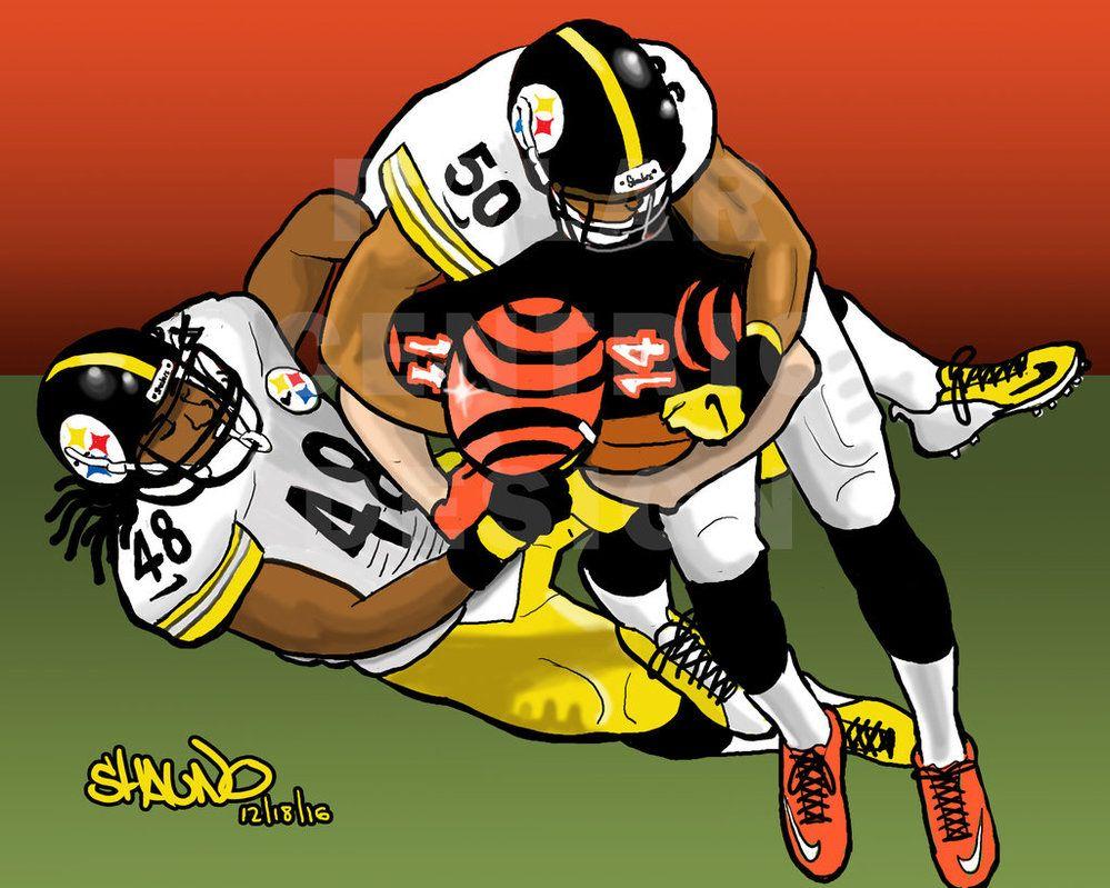 Bud Dupree and Ryan Shazier Takedown by PolarCentricDesign on