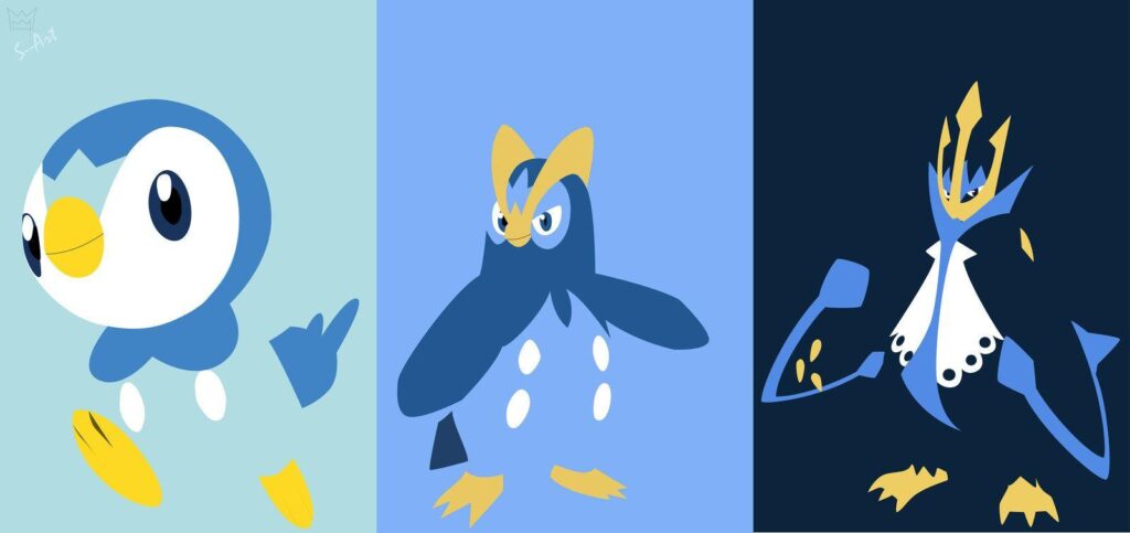 Piplup evolution line by S