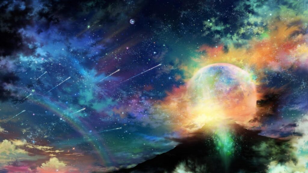 Colorful Space Landscape x HDTV Wallpapers