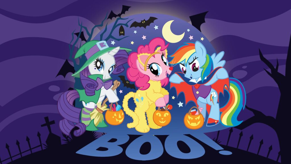 My Little Pony 2K Halloween wallpapers collection