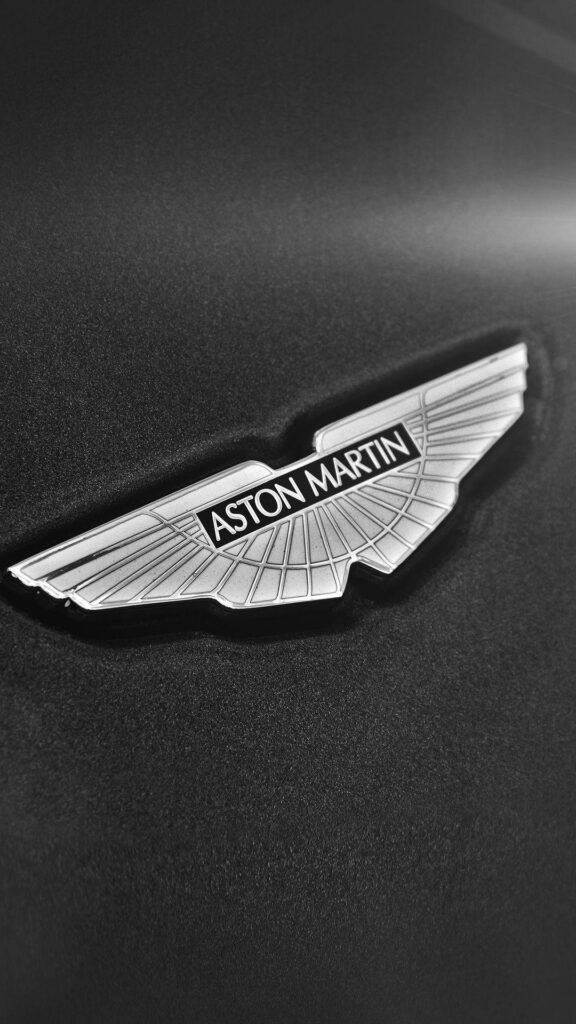 Simple Aston Martin Logo Dark Backgrounds iPhone wallpapers