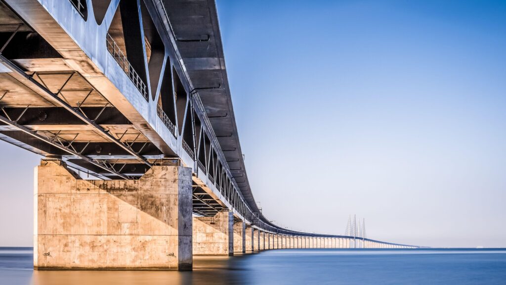 Oresund Bridge Denmark K Desk 4K Wallpapers