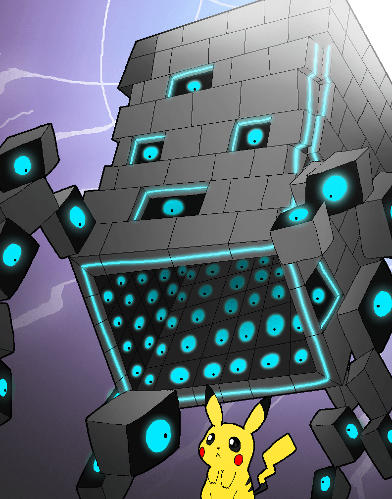 A wild Stakataka Appeared by Rotommowtom