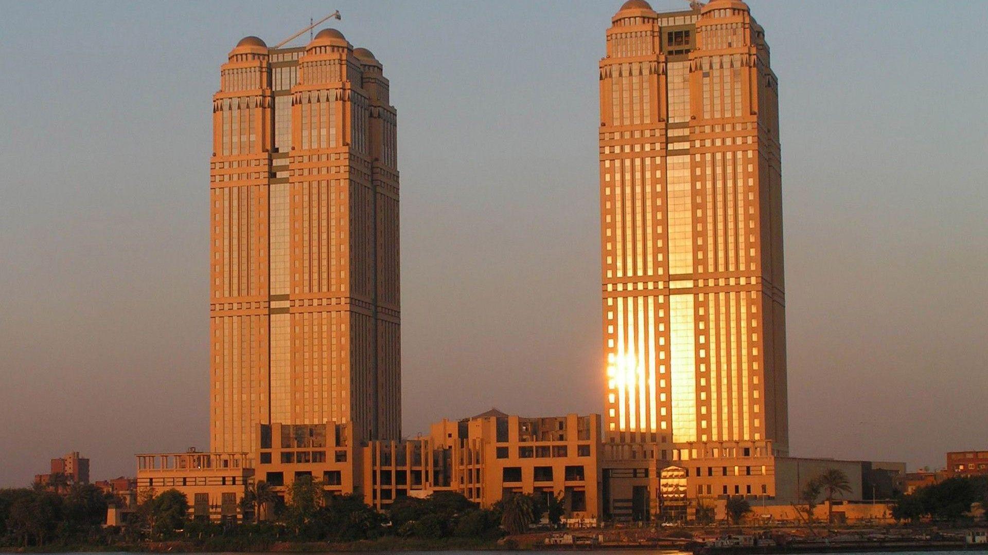 Nile City Towers in Cairo wallpapers and Wallpaper