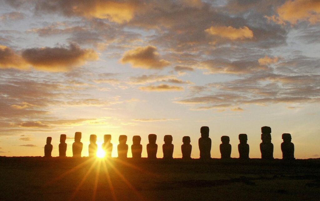 Easter Island Dawn wallpapers