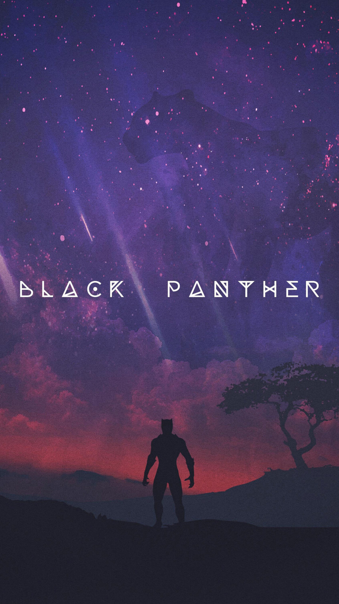 Black Panther Movie Artwork Sony Xperia X,XZ,Z