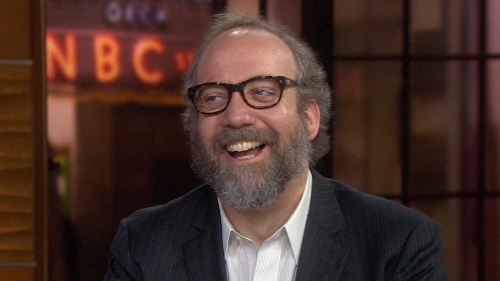 Paul Giamatti I wanted to be a cartoonist