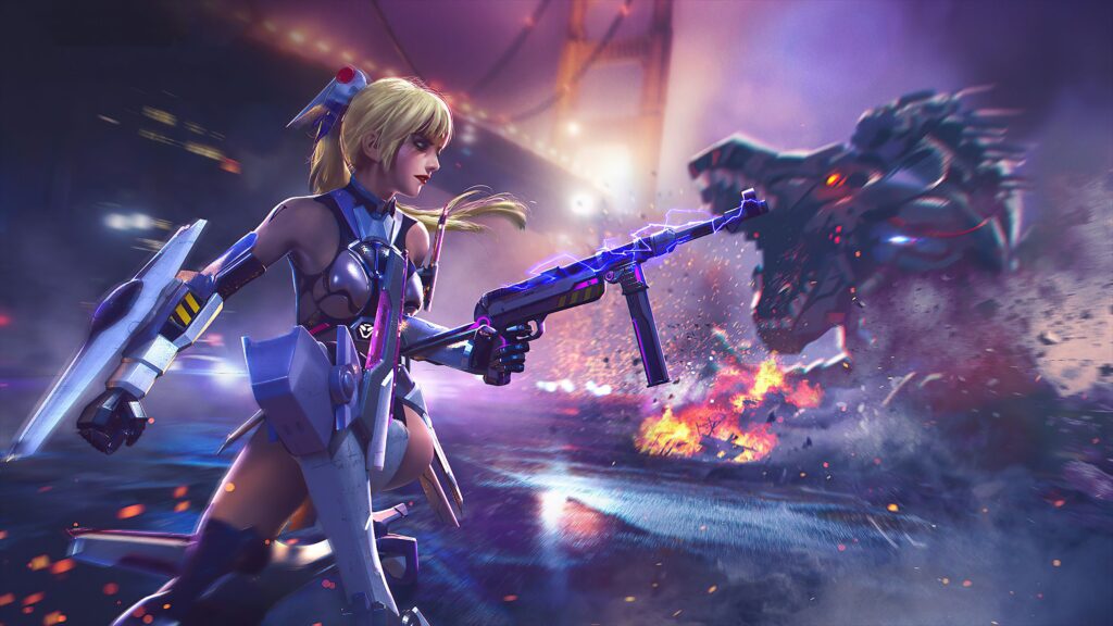 Cyber Girl Garena Free Fire Game k, 2K Games, k Wallpapers, Wallpaper, Backgrounds, Photos and Pictures