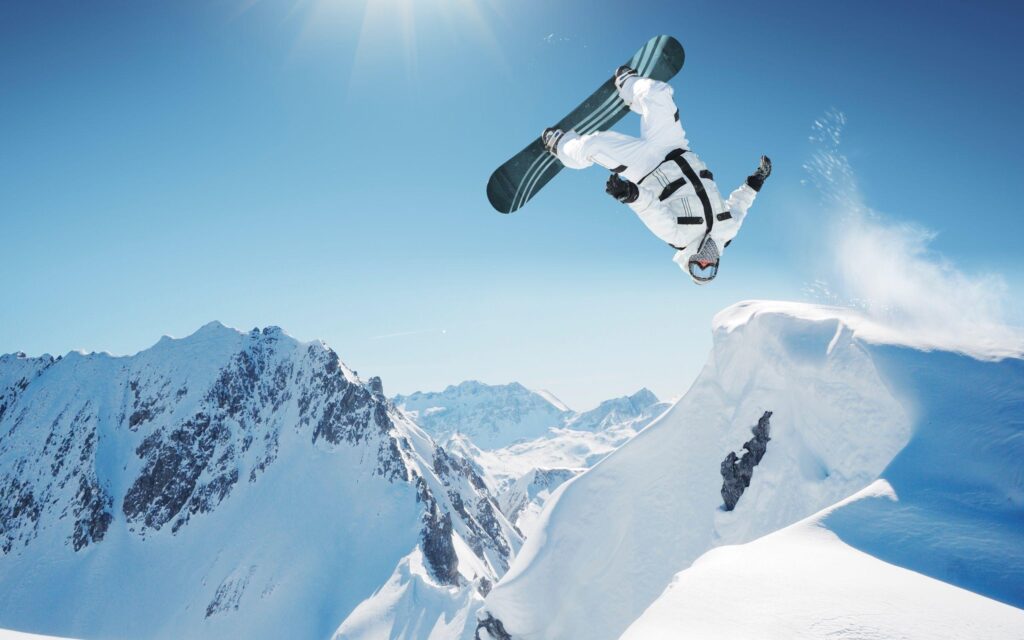 Wallpapers For – Snowboarding Wallpapers 2K Sunset