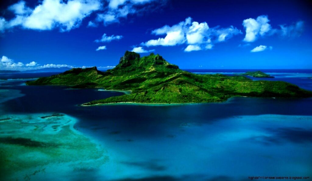 Travel World Beach In Mauritius Island 2K Wallpapers