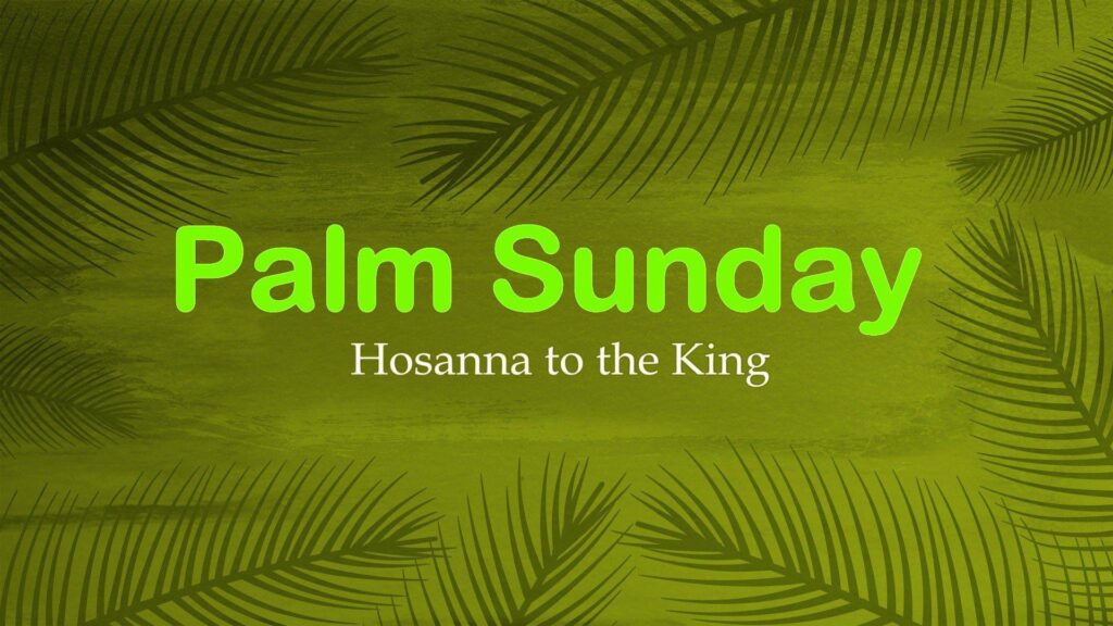 Palm Sunday 2K Wallpapers