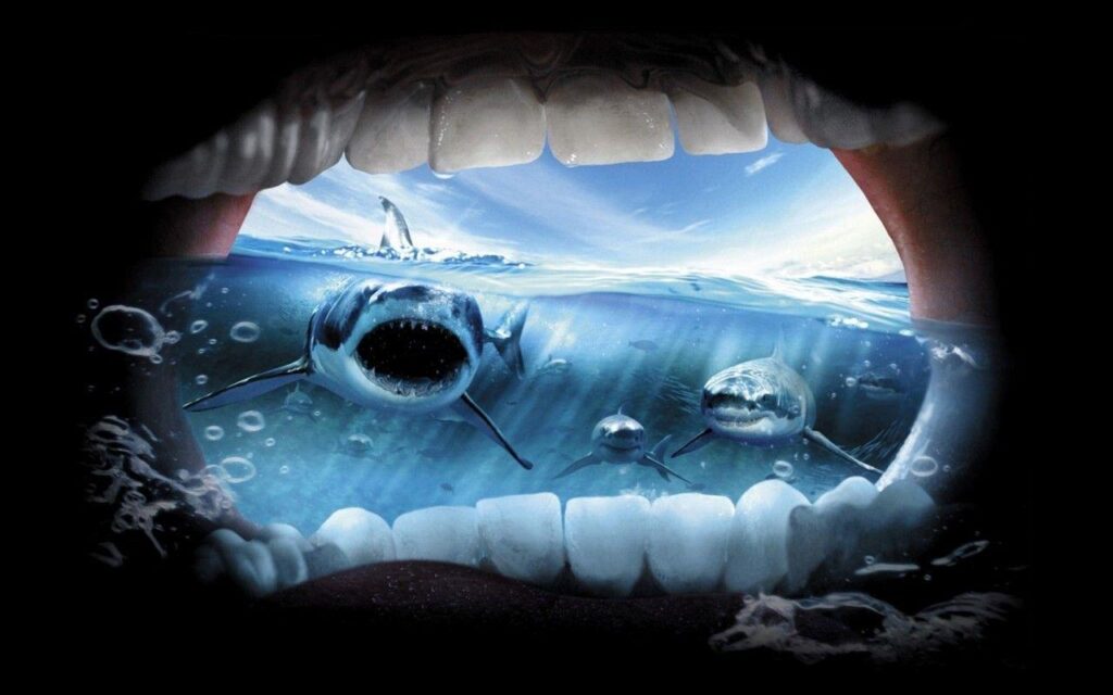 Funny wallpapers Jaws K