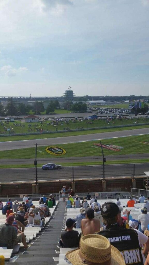 Indianapolis Motor Speedway, section , row QQ, seat